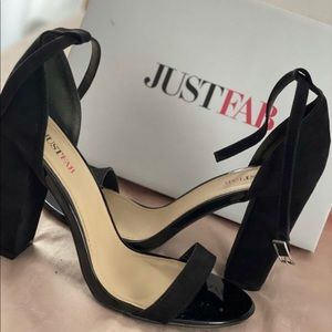 JustFab Size 11 Sandal heels